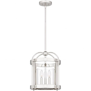 McPherson - 3 Light Pendant In Traditional Style-16 Inches Tall and 14 Inches Wide