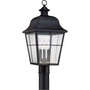 Millhouse - 3 Light Outdoor Post Light - 21.5 Inches high