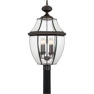 Newbury - 4 Light Extra Large Post Lantern - 29.5 Inches high - 53194