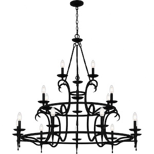 Octavia - 18 Light Chandelier-42 Inches Tall and 46 Inches Wide