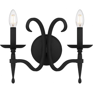 Octavia - 2 Light Wall Sconce-11.25 Inches Tall and 14 Inches Wide - 1325642