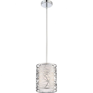 Abode - 1 Light Mini Pendant - 10 Inches high - 618739