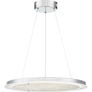 Platinum Collection Blaze - 30W 1 LED Pendant - 2 Inches high - 688263