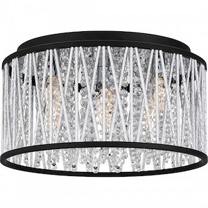 Celeste - 5 Light Flush Mount In Traditional Style-9 Inches Tall and 16.25 Inches Wide