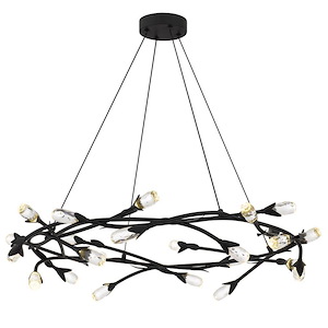 Cora - 11W LED Pendant-8.5 Inch Tall and 32 Inch Wide - 1394010