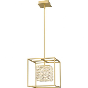 Dazzle - 23W LED Pendant In Contemporary Style-12.5 Inches Tall and 11.75 Inches Wide