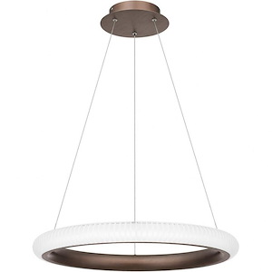 Odessa - 32W LED Pendant In Contemporary Style-2 Inches Tall and 21.75 Inches Wide