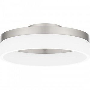 Cohen - LED Flush Mount In Contemporary Style-4 Inches Tall and 11.75 Inches Wide