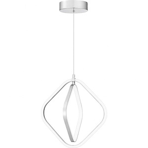 Oshry - 27W LED Mini Pendant In Contemporary Style-14.5 Inches Tall and 13.75 Inches Wide