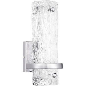 Pell - 17W LED Wall Sconce In Contemporary Style-12 Inches Tall and 5 Inches Wide