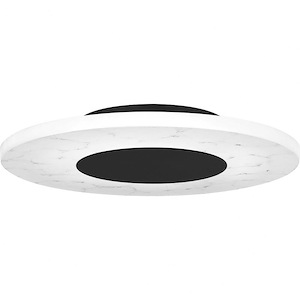 Rockwell - 21W LED Flush Mount In Contemporary Style-2 Inches Tall and 14 Inches Wide