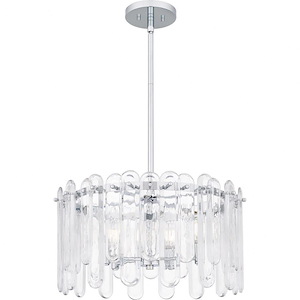 Stiles - 5 Light Pendant In Glam Style-11.5 Inches Tall and 20.25 Inches Wide