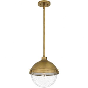 Perrine - 1 Light Mini Pendant In Traditional Style-12.25 Inches Tall and 12 Inches Wide - 1096034