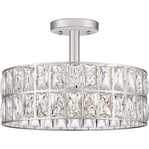 Coffman - 3 Light Semi-Flush Mount - 10 Inches high - 1011204