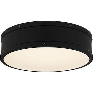 Ahoy - 33W LED Flush Mount-4 Inches Tall and 16 Inches Wide