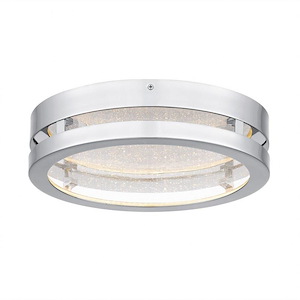 Sylvia - 25W LED Flush Mount In Contemporary Style-2.75 Inches Tall and 13 Inches Wide