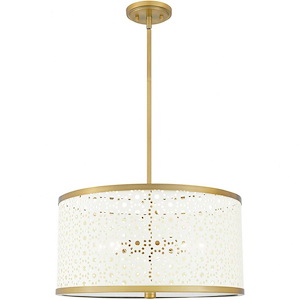 Emmeline - 5 Light Pendant in Transitional style - 19 Inches wide by 11 Inches high