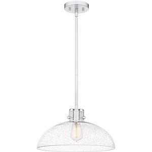 Iona - 1 Light Pendant In Transitional Style-8.5 Inches Tall and 14.75 Inches Wide