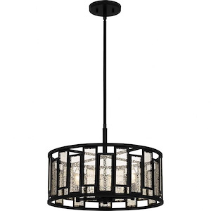 Bankston - 4 Light Pendant In Mid-Century Style-13.25 Inches Tall and 18.25 Inches Wide