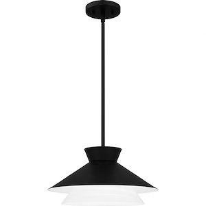 1 Light Pendant In Modern Style-7.75 Inches Tall and 15 Inches Wide