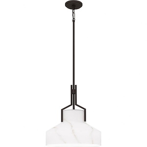 2 Light Pendant In Modern Style-16 Inches Tall and 14.75 Inches Wide