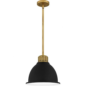 Baynard - 1 Light Mini Pendant In Traditional Style-12 Inches Tall and 12.75 Inches Wide