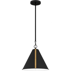 Hyde - 1 Light Mini Pendant In Industrial Style-12.5 Inches Tall and 13 Inches Wide - 1118909