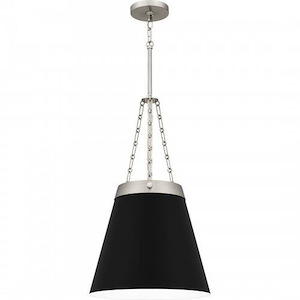 1 Light Mini Pendant In Industrial Style-24.25 Inches Tall and 13.75 Inches Wide