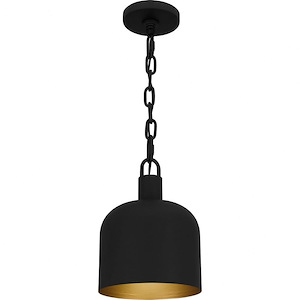 1 Light Mini Pendant In Industrial Style-11 Inches Tall and 8 Inches Wide