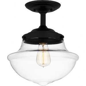 Wrede - 1 Light Semi-Flush Mount In Transitional Style-13.25 Inches Tall and 11.75 Inches Wide