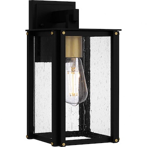 Robbins - 1 Light Outdoor Wall Lantern In Industrial Style-12 Inches Tall and 6.25 Inches Wide