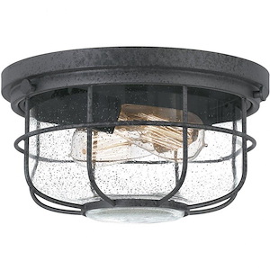 Saluda - 2 Light Flush Mount In Transitional Style-6.5 Inches Tall and 12 Inches Wide - 1096091