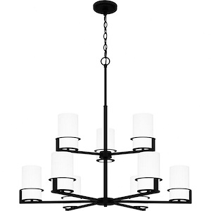 Seymour - 9 Light Chandelier-30.5 Inches Tall and 32.5 Inches Wide