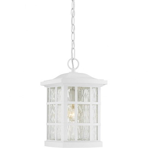 Stonington - 1 Light Outdoor Hanging Lantern - 15 Inches high made with Coastal Armour - 420978