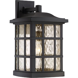 Stonington 17 Inch Large Outdoor Wall Lantern Transitional Plastic - 17 Inches high made with Coastal Armour