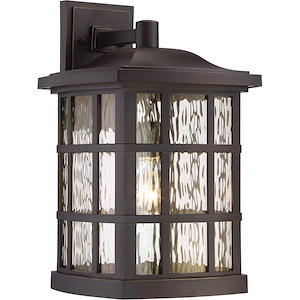 Stonington 17 Inch Large Outdoor Wall Lantern Transitional Plastic - 17 Inches high made with Coastal Armour - 532351