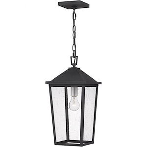 Stoneleigh - 1 Light Mini Pendant In Traditional Style-18.75 Inches Tall and 9.25 Inches Wide made with Coastal Armour