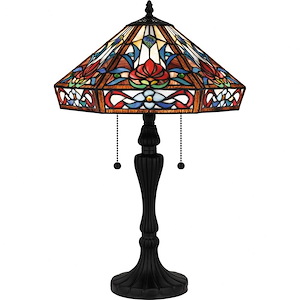 Brenner - 2 Light Table Lamp In Traditional Style-24.25 Inches Tall and 17 Inches Wide