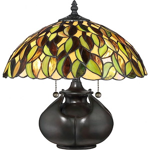 Tiffany - 14.17 Inch 2 Light Table Lamp