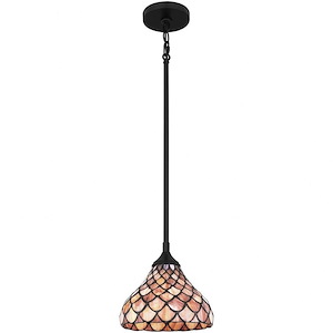 Ursa - 1 Light Mini Pendant In Traditional Style-7.5 Inches Tall and 8.25 Inches Wide - 1096103