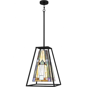 Caledonia - 1 Light Mini Pendant In Traditional Style-20 Inches Tall and 14 Inches Wide