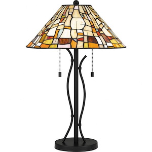 Stinson - 2 Light Table Lamp In Traditional Style-24.25 Inches Tall and 16 Inches Wide