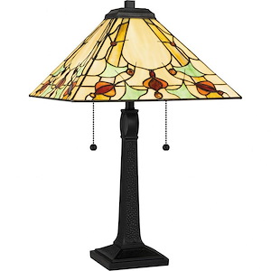 Westwind - 2 Light Table Lamp In Traditional Style-22.5 Inches Tall and 14 Inches Wide