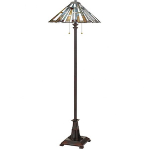 Maybeck - 2 Light Floor Lamp - 62 Inches high - 821709
