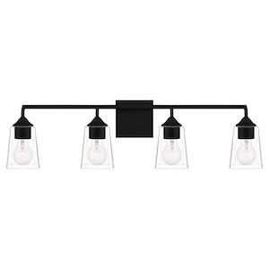 Thoresby - 4 Light Bath Vanity In Transitional Style-8 Inches Tall and 31 Inches Wide