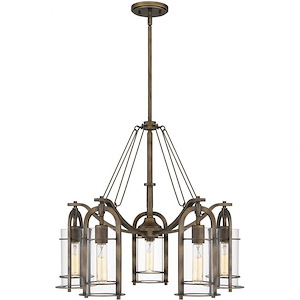 Toscana - 5 Light Chandelier In Coastal Style-22.5 Inches Tall and 26 Inches Wide