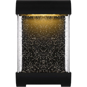 Townes - 1 LED Outdoor Wall Lantern In Modern Style-10 Inches Tall and 6.5 Inches Wide made with Coastal Armour