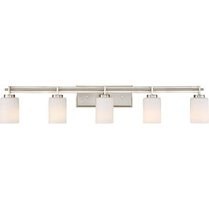 Taylor 5 Light Transitional Bath Vanity Approved for Damp Locations - 7.5 Inches high - 532326