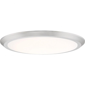 Verge - 30W 1 LED Flush Mount - 2 Inches high