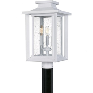 Wakefield - 3 Light Outdoor Post Lantern - 19.25 Inches high made with Coastal Armour